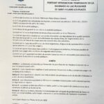 arrete baignade interdite